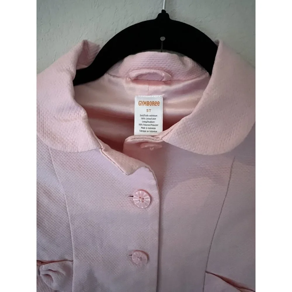Gymboree Girls Size‎ 5 Dressy Coat Spring Jubilee Whisperpink
